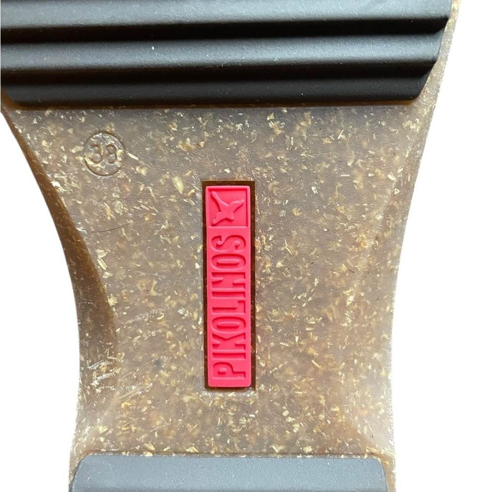 Pikolinos Women’s Granada Leather Clogs Brandy 38 US 7.5-8 Comfort Walking Brown - Picture 9 of 16